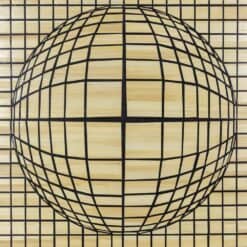 Kinetic Straw Marquetry Artwork - Full Detail - Styylish