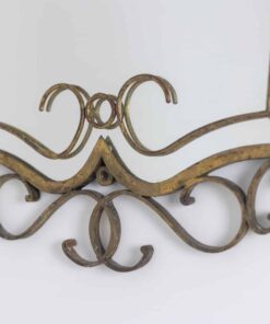 Gilded Iron Mirror - Frame Detail - Styylish