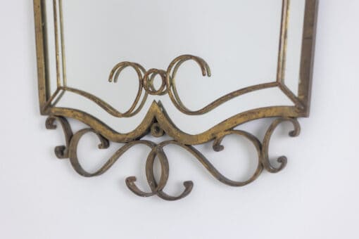 Gilded Iron Mirror - Frame Detail - Styylish