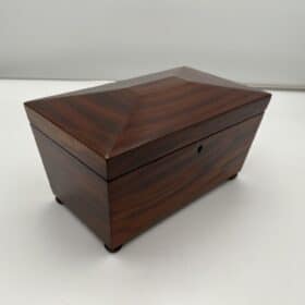 Decorative Mahogany Box, England circa 1880