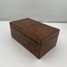 Biedermeier Box, Walnut Veneer, South Germany, circa 1860