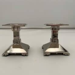 Art Deco Bronze Candlesticks - Set of Two - Styylish