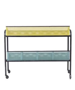 Perforated Metal Console Tables - Front Profile - Styylish