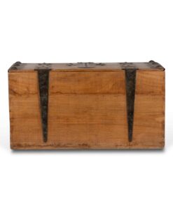 African Style Wooden Chest - Back - Styylish