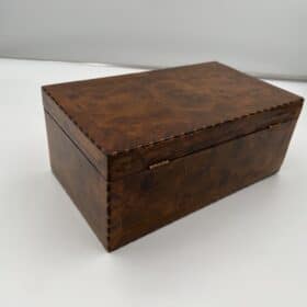 Biedermeier Box, Walnut Veneer, South Germany, circa 1860