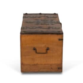 African Style Wooden Chest, 20th century