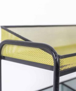 Perforated Metal Console Tables - Top Shelf - Styylish