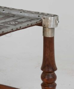 Chair with Hammered Metal - Metal Detail - Styylish