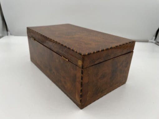 Walnut Biedermeier Box - Side Profile - Styylish