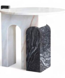 Marble accent table- Estremoz&Ruivina marble- Styylish
