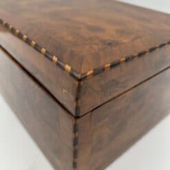 Walnut Biedermeier Box - Inlay Detail - Styylish