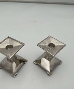 Art Deco Bronze Candlesticks - Interior Detail - Styylish