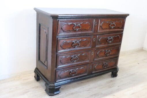 Antique Walnut Chest of Drawers - Side - Styylish