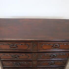 17th Century Italian Louis XIV Antique Walnut Chest of Drawers