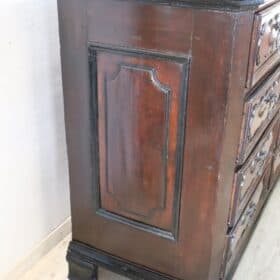 17th Century Italian Louis XIV Antique Walnut Chest of Drawers