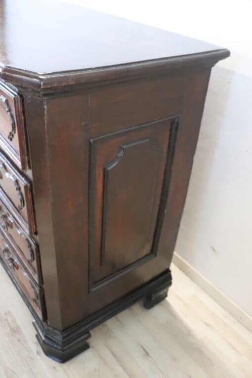 Antique Walnut Chest of Drawers - Side Detail - Styylish