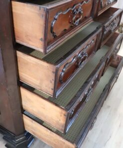 Antique Walnut Chest of Drawers - Drawer Interior - Styylish