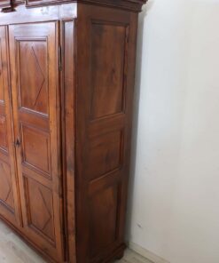 Antique Walnut Wardrobe - Angle - Styylish