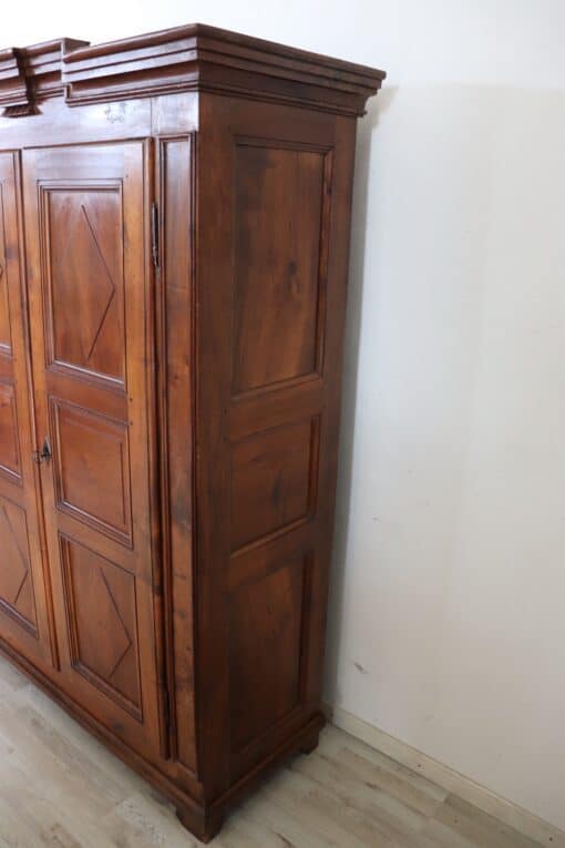 Antique Walnut Wardrobe - Angle - Styylish