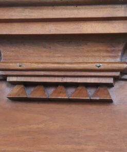 Antique Walnut Wardrobe - Wood Detail - Styylish