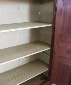 Antique Walnut Wardrobe - Door Interior - Styylish