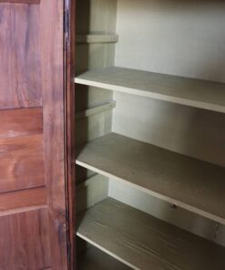 Antique Walnut Wardrobe - Shelf Interior - Styylish