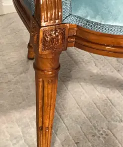 Set of 4 Louis XVI Armchairs- detail- Styylish