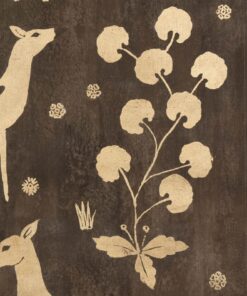 Painting of Deers - Floral Detail - Styylish