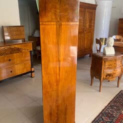 Biedermeier Pillar Chest of Drawers- locks- side view left- Styylish