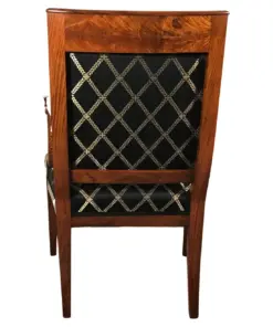 French Empire Armchair- back view- Styylish