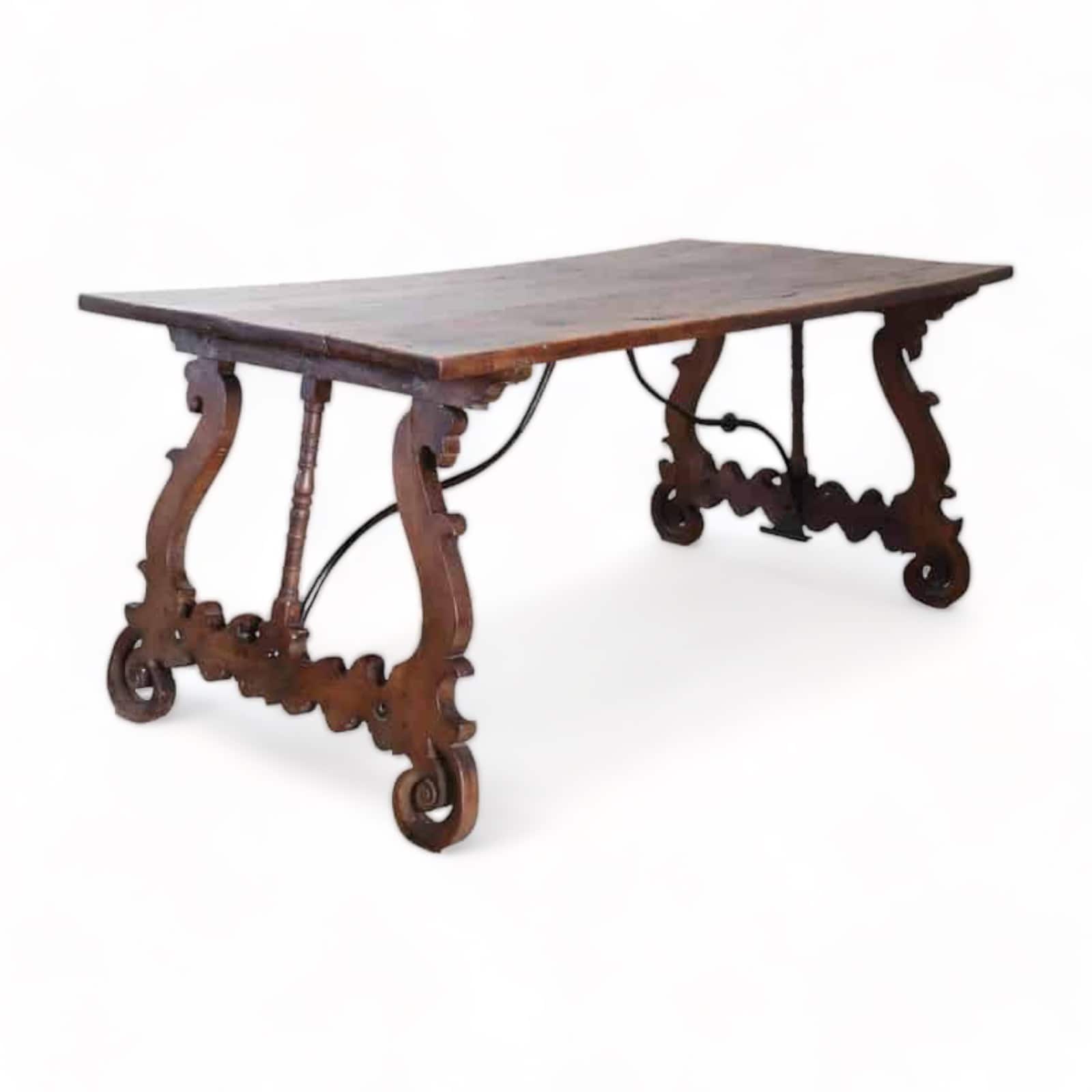 Fratino Table with Lyre Legs - Styylish