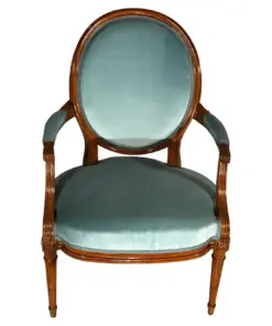 Set of four Louis XVI Armchairs- front view- Styylish