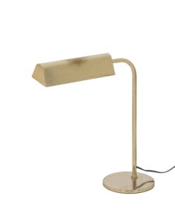 Gilded Brass Library Lamp - Styylish