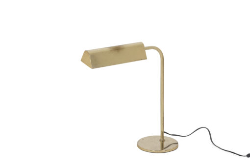 Gilded Brass Library Lamp - Styylish