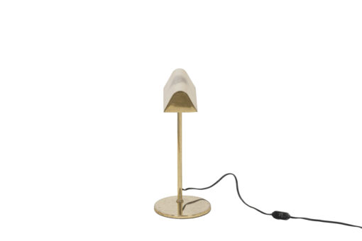 Gilded Brass Library Lamp - Back - Styylish