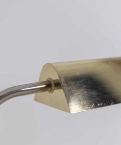 Gilded Brass Library Lamp - Brass Shade Detail - Styylish