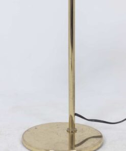 Gilded Brass Library Lamp - Base Detail - Styylish