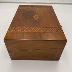 Walnut Box with Inlays - Side Detail - Styylish