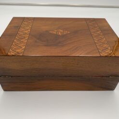 Walnut Box with Inlays - Back Detail - Styylish