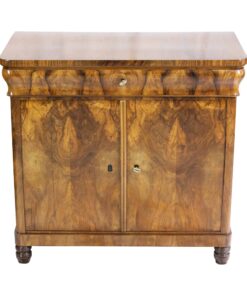 Biedermeier Walnut Half Cabinet - Styylish