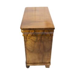 Biedermeier Walnut Half Cabinet - Side Profile - Styylish