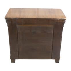 Biedermeier Walnut Half Cabinet - Back Profile - Styylish