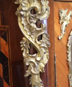 Louis XV Style Cabinet- detail of the bronze fitting- Styylish