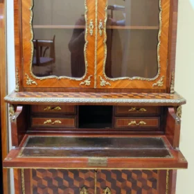 Louis XV Style Cabinet with Secretary, France 19th century