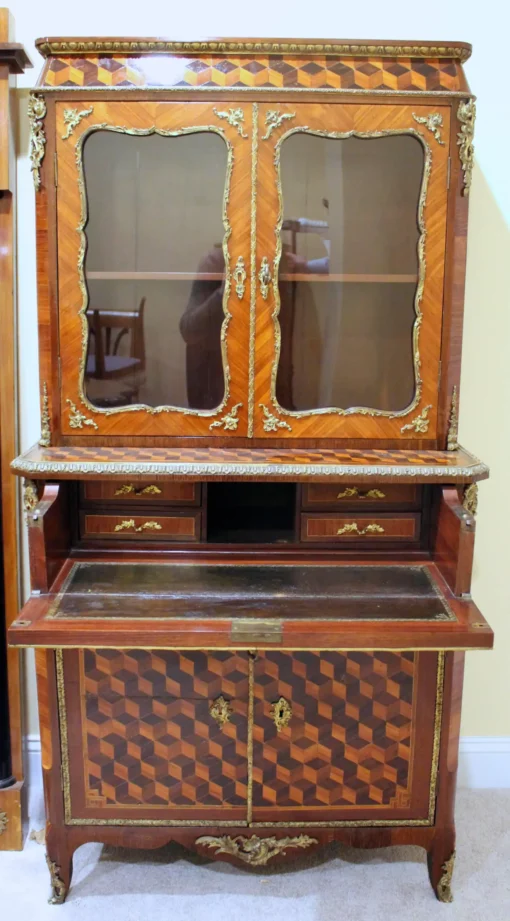 Louis XV Style Cabinet- with open writing compartment- Styylish