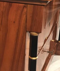 Antique Biedermeier Chest of Drawers - Column Detail - Styylish