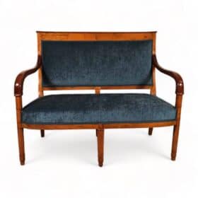 Empire Settee, France 1810, Cherry