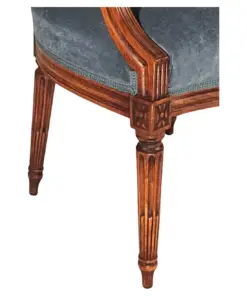 Louis XVI Armchairs- detail of the leg of one chair- Styylish