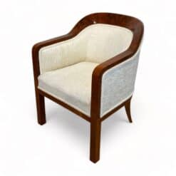 Biedermeier Walnut Bergere Chair - Styylish