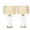 Pair of Opaline Lamps - Styylish